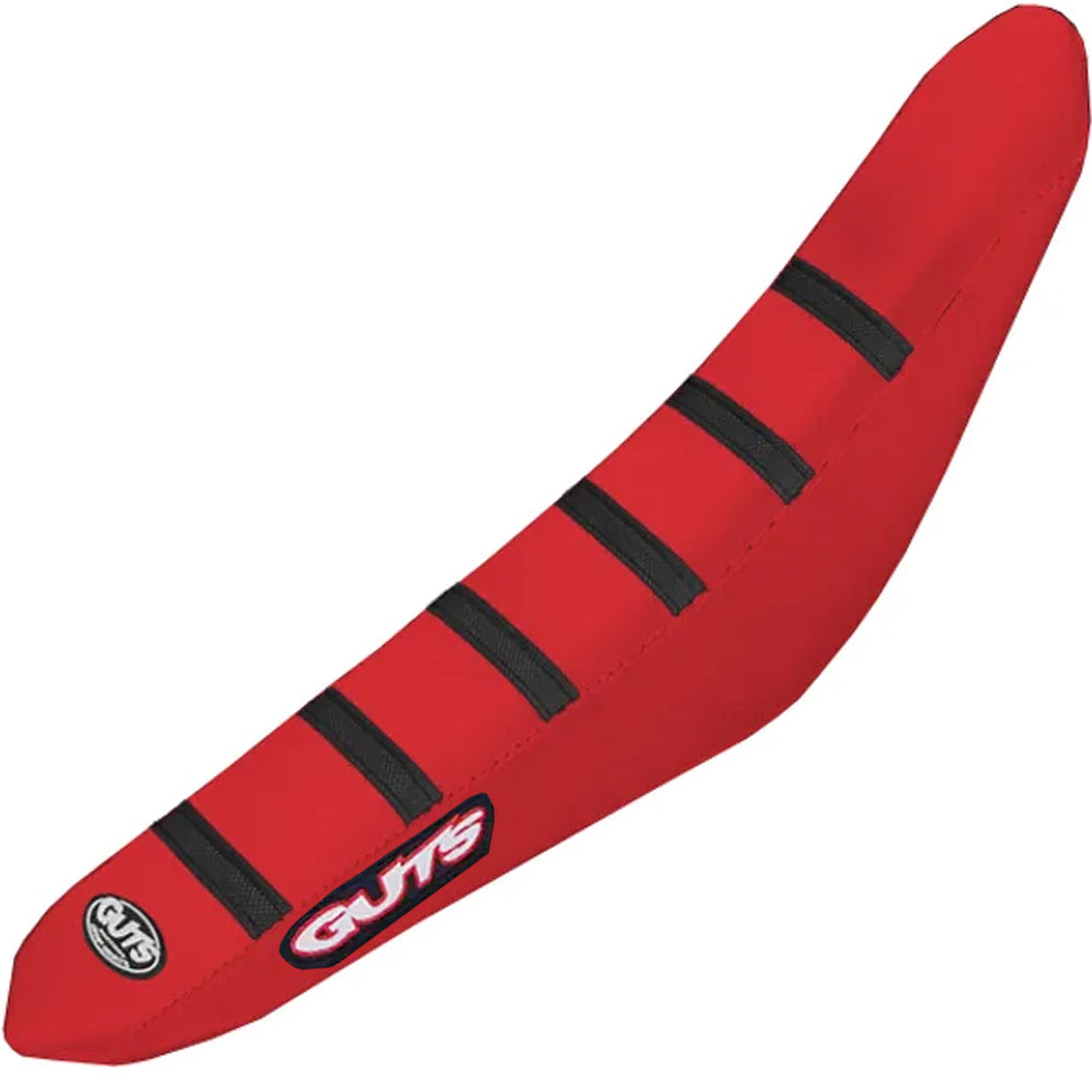GUTS RIBBED SEAT COVER STARK VARG MX 23-26 / EX 25-26 BLACK/RED/RED