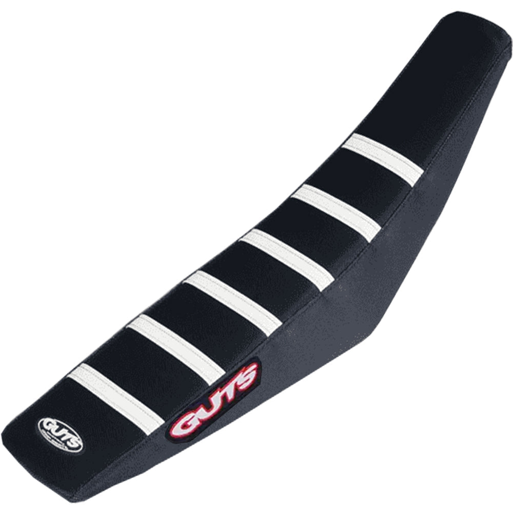 GUTS RIBBED SEAT COVER STARK VARG MX 23-26 / EX 25-26 WHITE/BLACK/BLACK