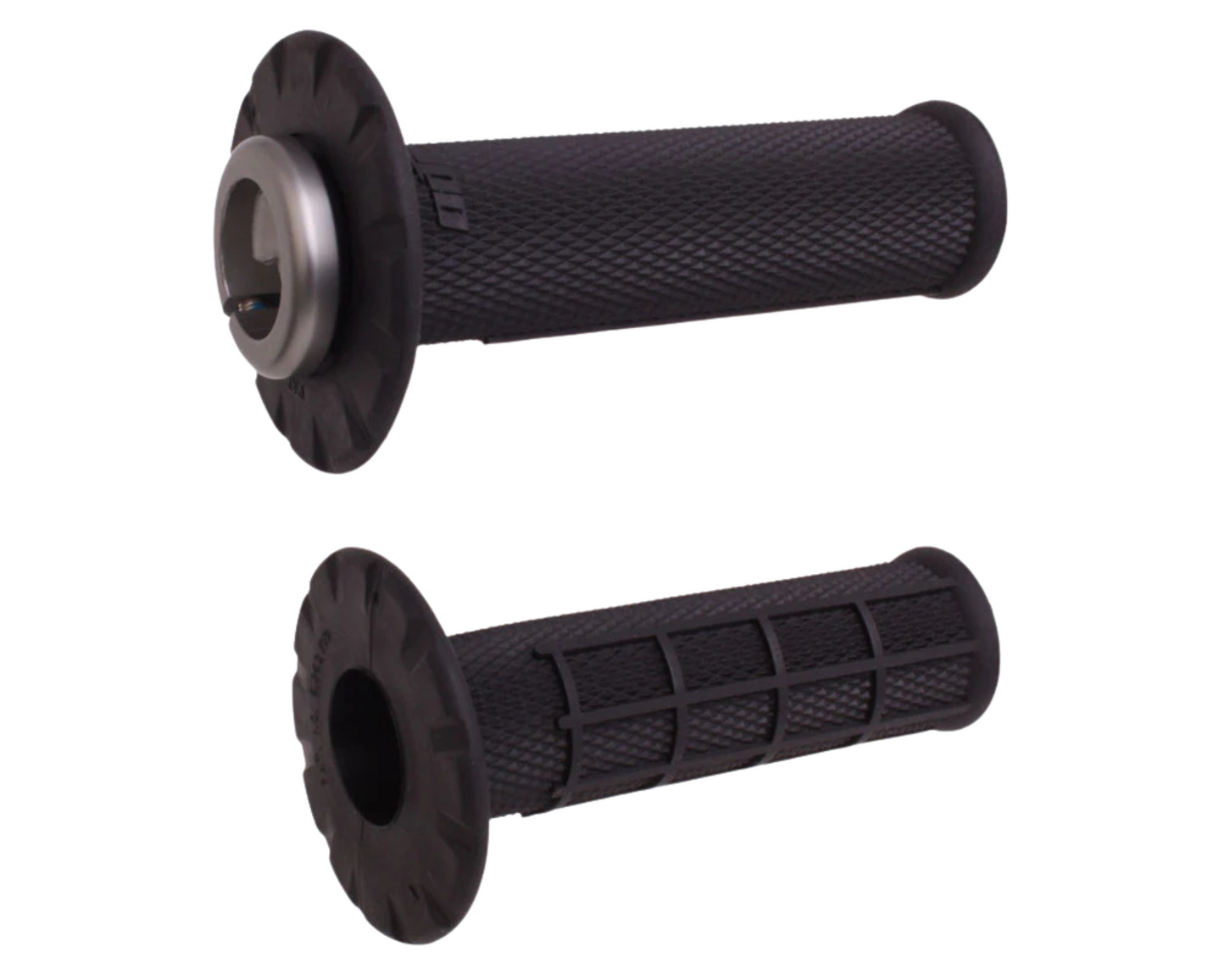 ODI UNIVERSAL HALF WAFFLE LOCK ON GRIPS BLACK