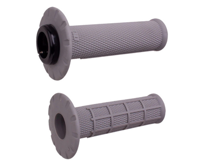 ODI UNIVERSAL HALF WAFFLE SOFT LOCK ON GRIPS GREY
