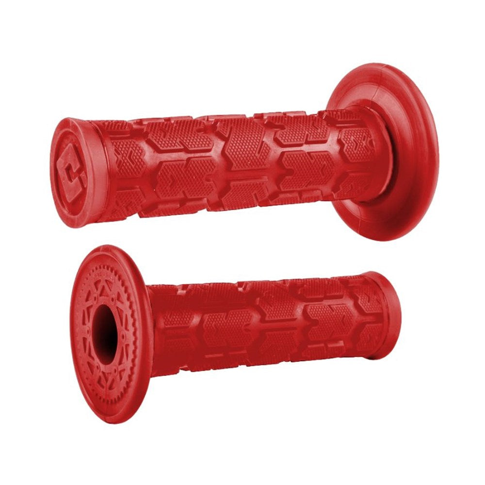 ODI ROGUE SLIP ON GRIPS RED