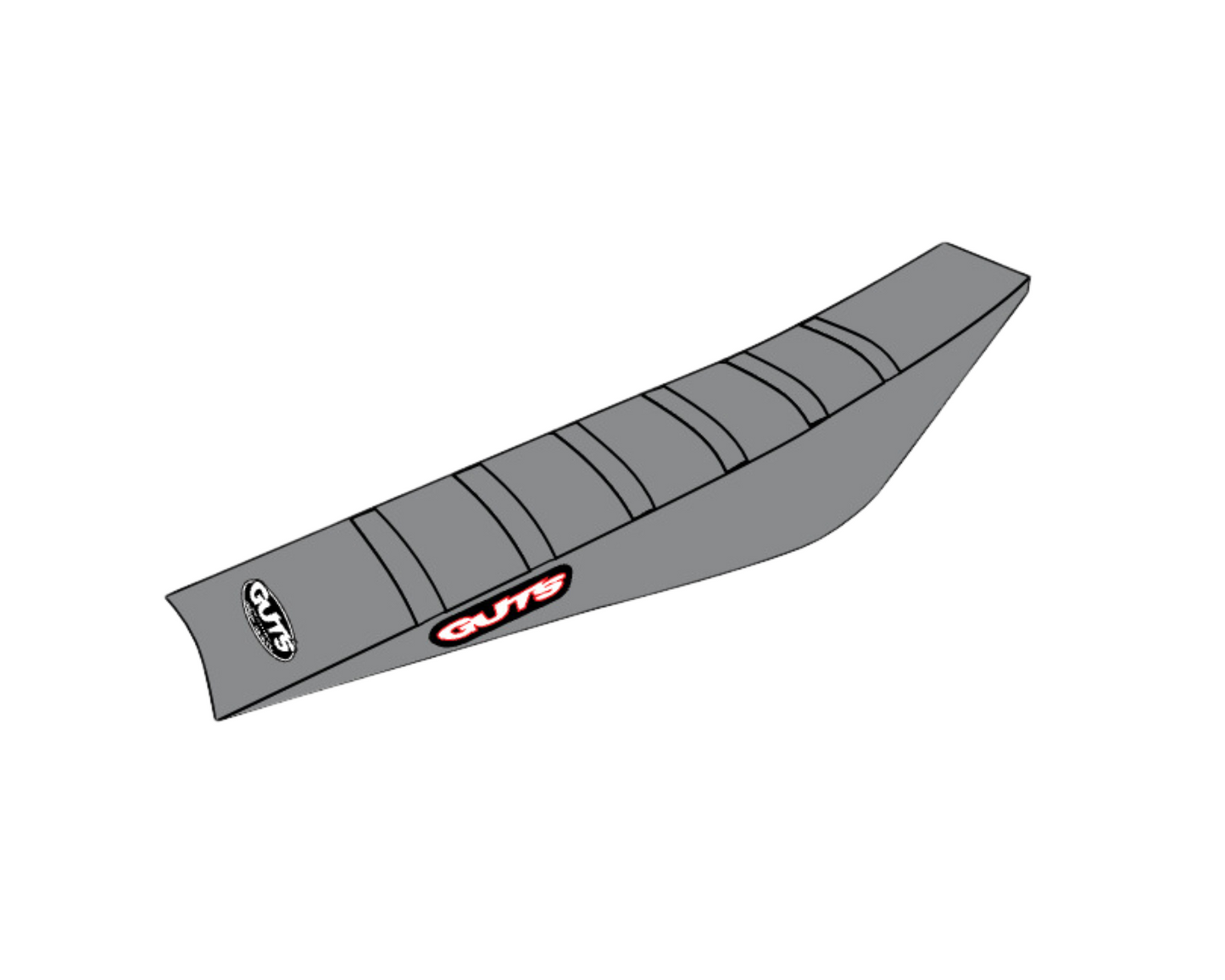 GUTS RIBBED SEAT COVER STARK VARG MX 23-26 / EX 25-26 GREY/GREY/GREY